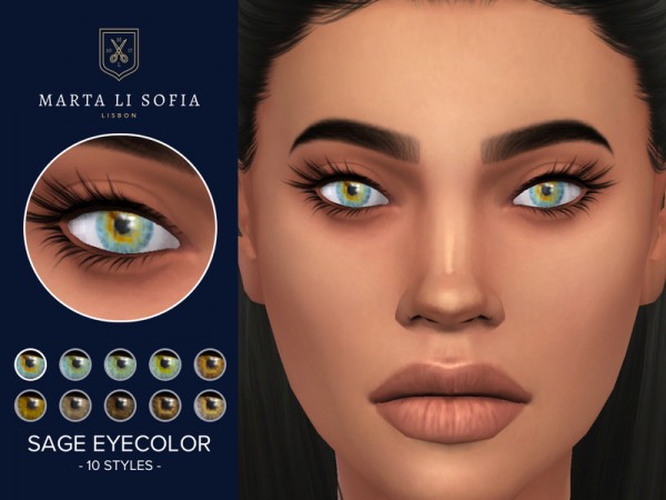  The Sims Resource: Sage Eyecolors by martalisofia