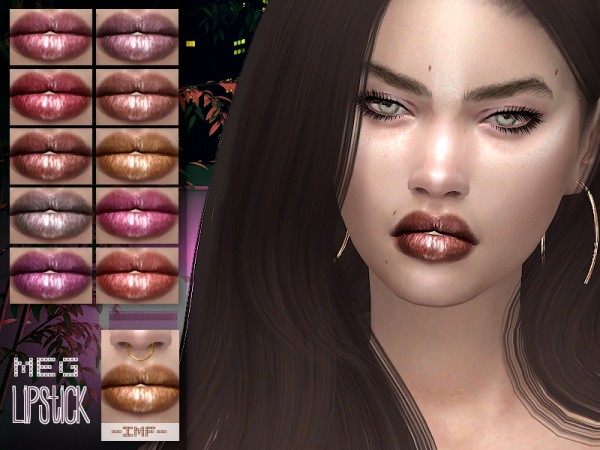  The Sims Resource: Meg Lipstick N.126 by IzzieMcFire