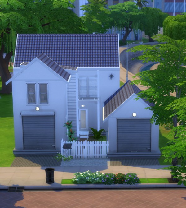  Mod The Sims: Nosedive house  by kinglauti