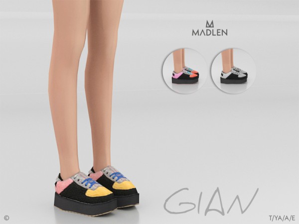  The Sims Resource: Madlen Gian Shoes by MJ95