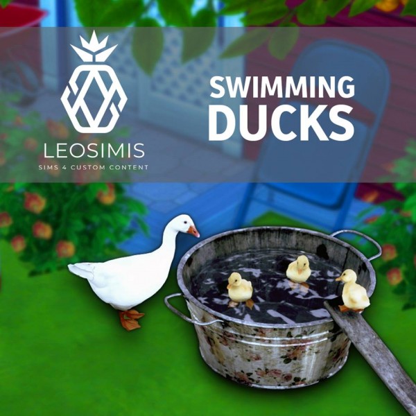  Leo 4 Sims: Swimming Ducks