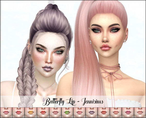  Jenni Sims: Lipstick Butterfly