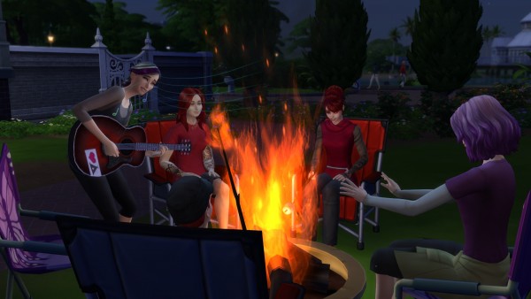  Mod The Sims: Campfire   No Fire by DemonOfSarila