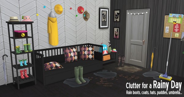  Around The Sims 4: Rainy Day Clutter