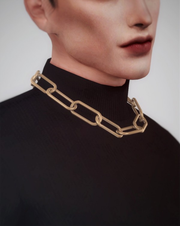  Rona Sims: Bold chain necklace