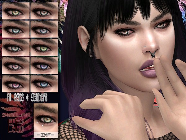  The Sims Resource: Skylar Eyes N.65 by IzzieMcFire