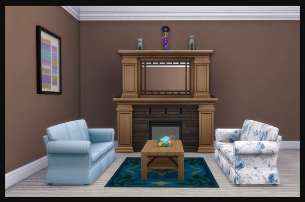  Mod The Sims: Hipster Hugger Sofa by Simmiller