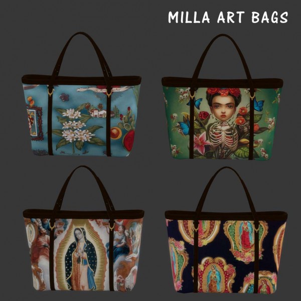  Leo 4 Sims: Art Bags