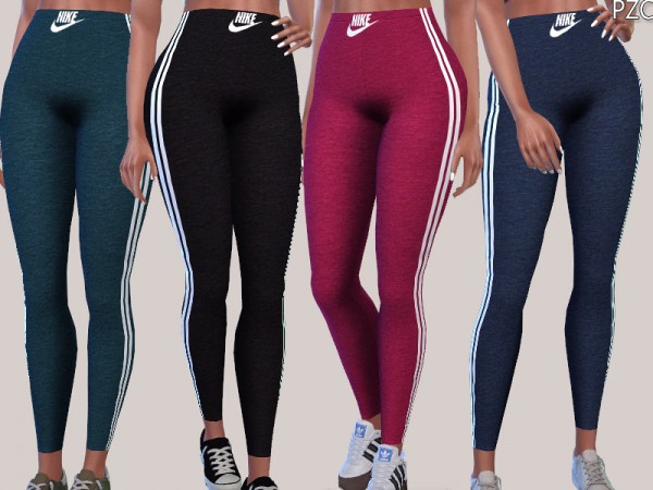  The Sims Resource: Athletic Pants by Pinkzombiecupcakes