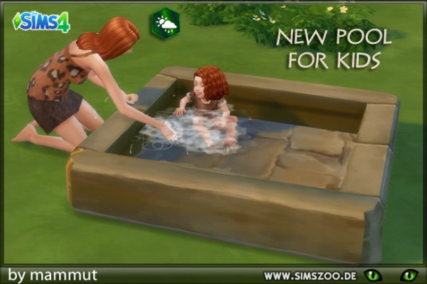  Blackys Sims 4 Zoo: Splash stone by mammut