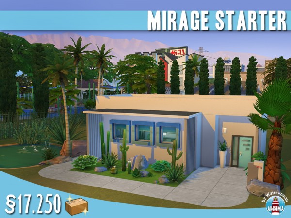  Akisima Sims Blog: Mirage Starter House