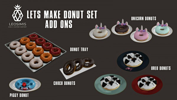 Leo 4 Sims: Lets Make Donut Pt 2