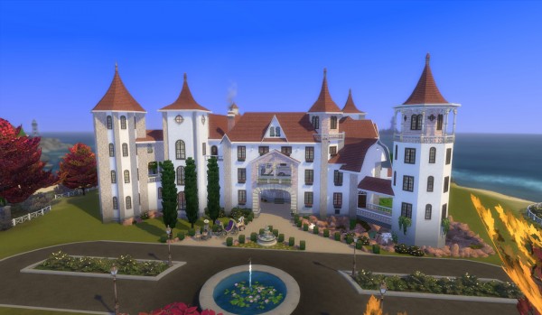  Mod The Sims: Castle Dragonbreeze (NO CC) by wouterfan