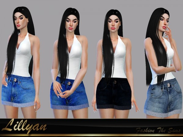  The Sims Resource: Skirt Selenna by LYLLYAN
