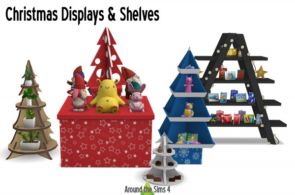  Around The Sims 4: Christmas Displays and Shelves