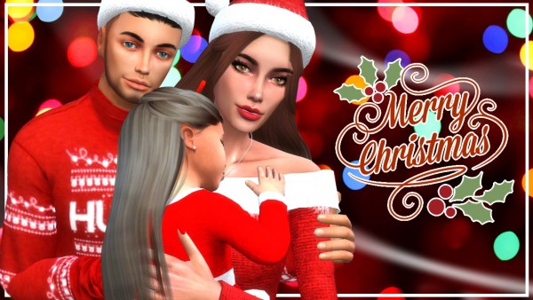  Models Sims 4: Christmas Family