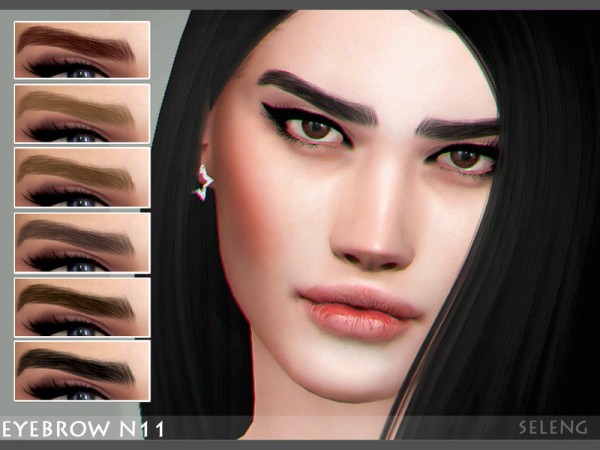  The Sims Resource: Eyebrow N11 by Seleng