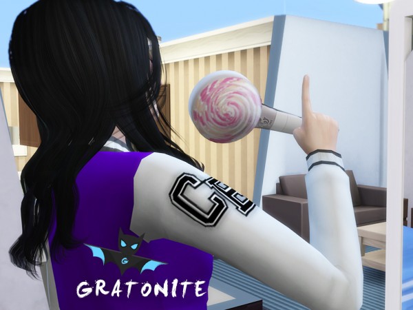  Mod The Sims: Twices Holdable Candy Bong Lightstick by GratoNite