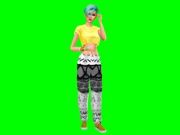 The Sims Resource: Green Screen CAS Background by KatVerseCC