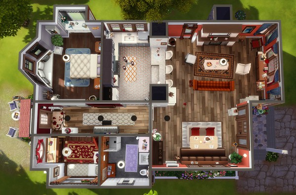  Simsontherope: Vive Aria House