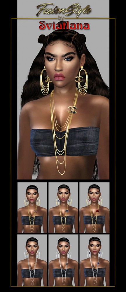  Fusion Style: Earrings and Beads by Sviatlana