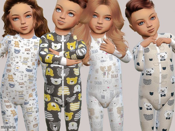  MSQ Sims: Toddler Body Collection 02