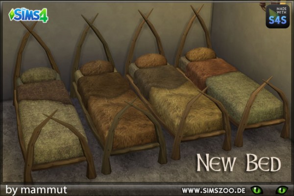  Blackys Sims 4 Zoo: Viking bed 1 Single by mammut
