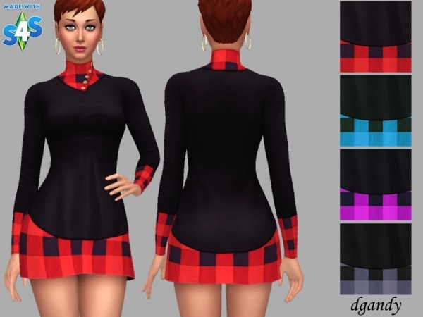  The Sims Resource: Dress Ima by dgandy