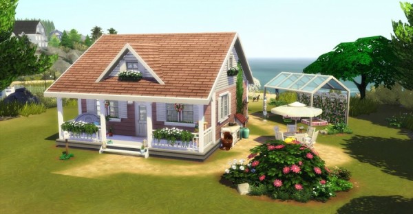  Sims Artists: The Rose Garden House