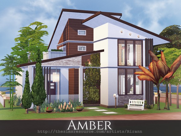 The Sims Resource: Amber house by Rirann