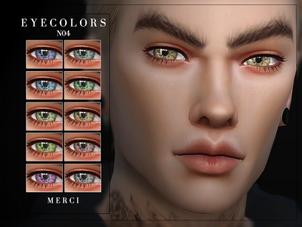  The Sims Resource: Eyecolors N04 by Merci