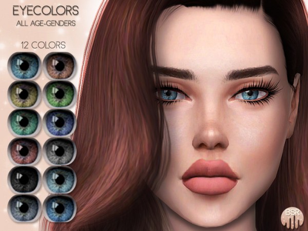  The Sims Resource: Realistic Eyecolors BES06 by busra tr