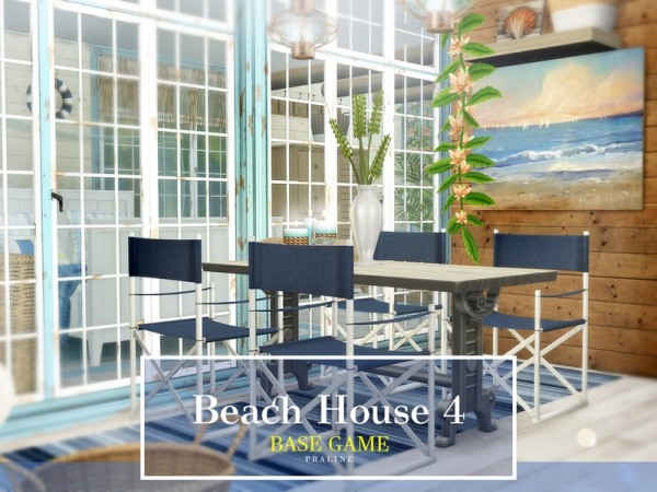  The Sims Resource: Beach House 4 by Pralinesims
