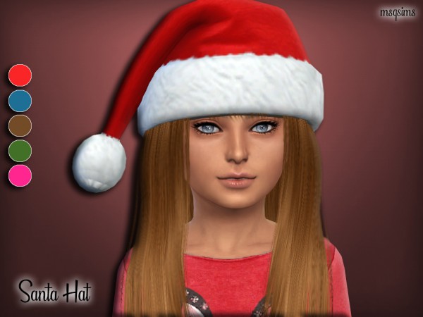  MSQ Sims: Santa Hat (Children)