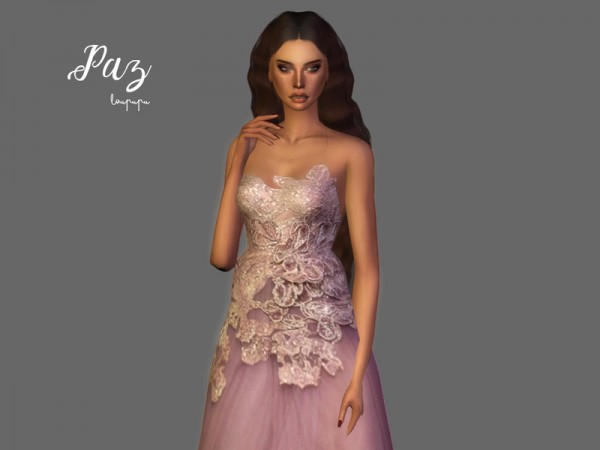  The Sims Resource: Paz dress by laupipi