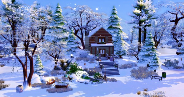  Studio Sims Creation: Chalet Cabane