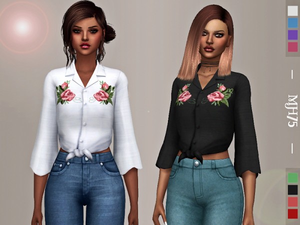  The Sims Resource: Josina Shirt by Margeh 75