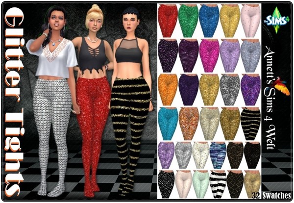  Annett`s Sims 4 Welt: Glitter Tights