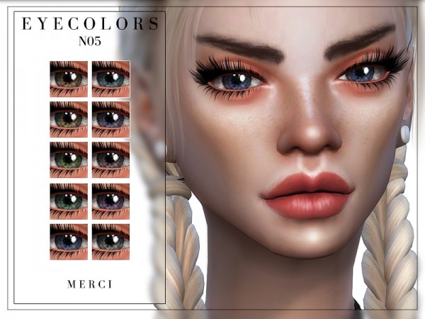  The Sims Resource: Eyecolors N05 by Merci