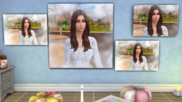  Mod The Sims: Pretty Woman Paintings by OxanaKSims