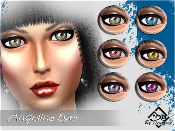  The Sims Resource: Angelina Eyes by Devirose