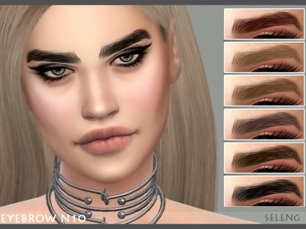  The Sims Resource: Eyebrow N10 by Seleng