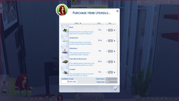  Mod The Sims: Online Utensils System by Itsmysimmod