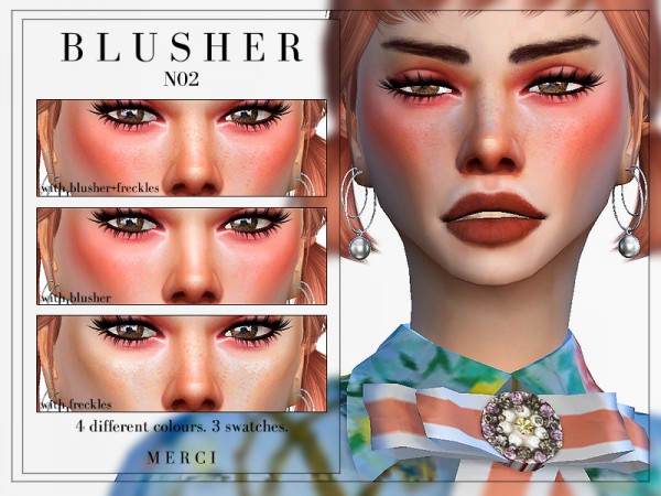  The Sims Resource: Blusher N02 by Merci