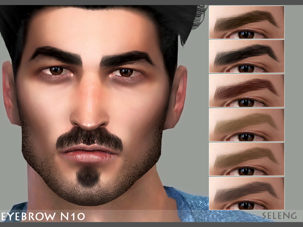  The Sims Resource: Eyebrow N10 by Seleng
