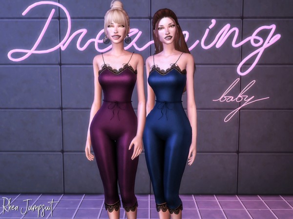  The Sims Resource: Rhea Jumpsuit by Genius666