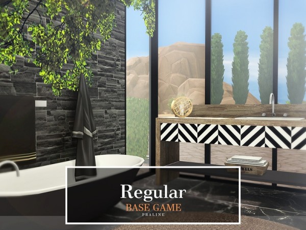  The Sims Resource: Regular House by Pralinesims