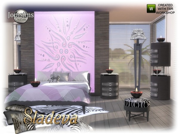  The Sims Resource: Sladeva  bedroom by jomsims