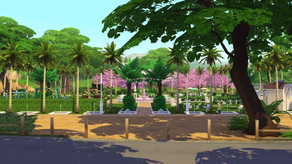  Mod The Sims: Palm Park   No CC by Brinessa