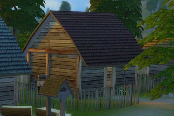  Blackys Sims 4 Zoo: Old settlement by mammut